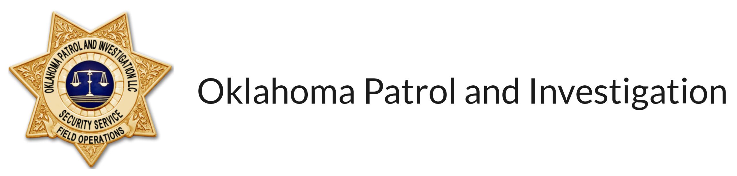 Oklahoma Patrol and Investigation Logo